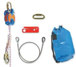 FALLSTOP KT7200/TK RESCUE SYSTEM 200 FT. 310 LB. KERNMANTLE