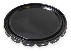 GRAINGER GLOBAL SOURCING LID-STL-UN STEEL PAIL LID BLACK FOR USE WITH 1TMH7
