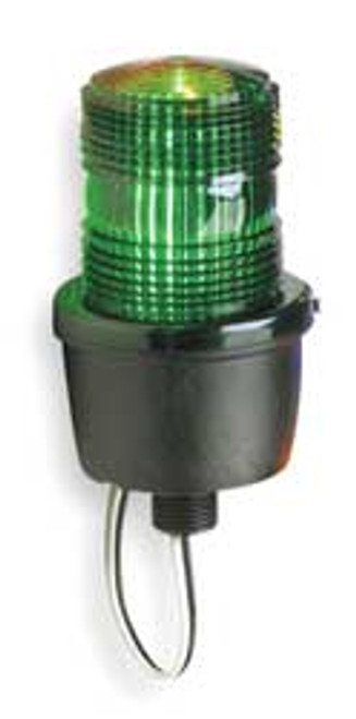 FEDERAL SIGNAL LP3M-120G LOW PROFILE WARNING LIGHT STROBE GREEN