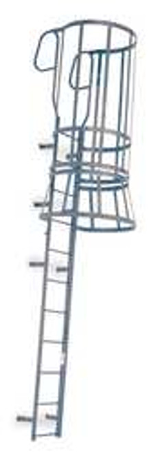 COTTERMAN M13WC C1 FIXED LADDER WLKTHRU 15 FT 8 IN H STEEL