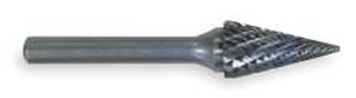 WIDIA METAL REMOVAL M41414 CARBIDE BUR POINTED TREE 1/8 IN