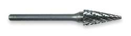 WIDIA METAL REMOVAL M41469 CARBIDE BUR INCLUDED ANGLE 1/2 DBL CUT