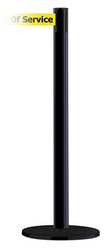 TENSABARRIER MARINEPOST-33-MAX-NO-YEX-C H4289 BARRIER POST WITH BELT 38 IN H 13 