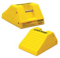 CHECKERS INDUSTRIAL PRODUCTS MC3012 WHEEL CHOCKHEAVY DUTY21.9"X14.9"X10.6"95