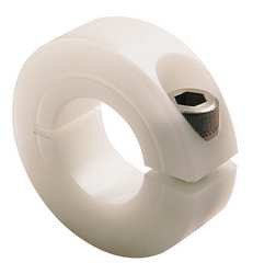 RULAND MANUFACTURING MCL-20-P SHAFT COLLAR CLAMP 1PC 20MM PLASTIC