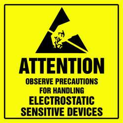 ACCUFORM SIGNS MPC326 LBL ATT OBSERVE PRECAUTIONS 2X2 500/RL