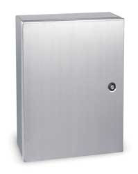 WIEGMANN N412202008SSC ENCLOSURE 20 IN.HX20 IN.WX8 IN D