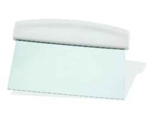 CRESTWARE PDS63 SCRAPER DOUGH 6X3" PLAS HNDL CRESTWARE PDS63 SCRAPER DOUGH 6X3" PLAS HNDL