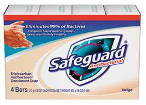SAFEGUARD PGC 08833 ANTIBACTERIAL BAR SOAP 4 OZ. PK 48