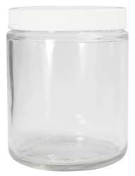 QORPAK PLC-03437 PRECLEANED JAR 960ML PLASTIC WIDE PK12