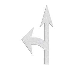 RAE PR-TH-3553 PREFORMED THERMOPLASTIC LEFT COMBO ARROW