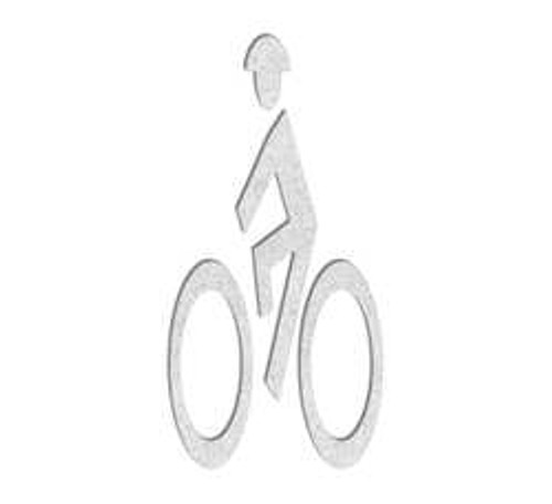 RAE PR-TH-3573 PREFORMED THERMOPLASTIC BIKE MAN 6FT PK5