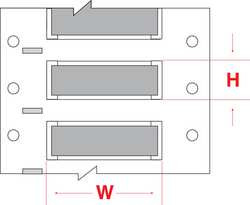 BRADY SPC ABSORBENTS PS-094-150-GY-S WIRE MARKER WIRE SLEEVE PERMASLEEVE(R)