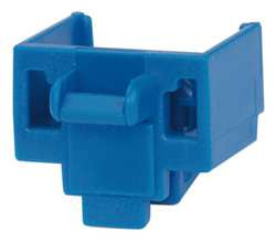 PANDUIT CORPORATION PSL-DCJB-BU NETWORK BLACKOUT JACK,COPPER,BLUE,PK10