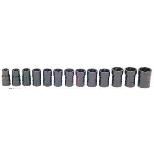 WILLIAMS TSCS3813 3/8 DR TURBOSOCKET SET, 13-PC           