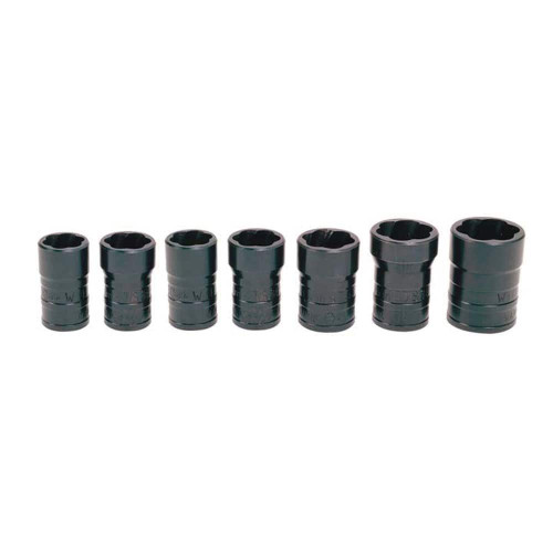WILLIAMS TSMS5107 1/2 DR TURBOSOCKET SET, 7-PC            