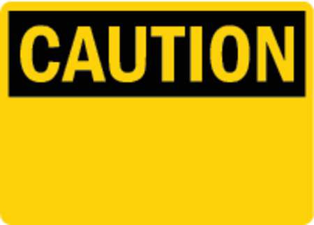 LYLE U4-1037-RD_14X10 SAFETY SIGN CAUTION 10IN.H X 14IN.W