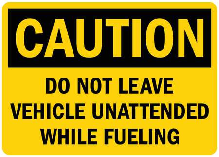 LYLE U4-1183-RD_14X10 SAFETY SIGN DO NOT LEAVE VEHICLE 14IN.W
