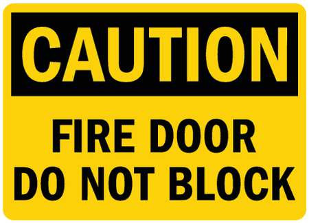 LYLE U4-1305-RD_14X10 SAFETY SIGN SELF-ADHESIVE 14IN.W