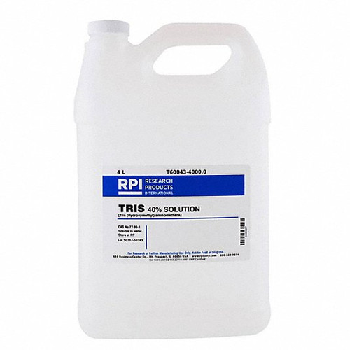 RPI T60043-4000.0 TRIS BASE 40 PERCENT SOLUTION 4L