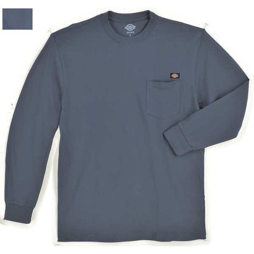 DICKIES WL450DN M LONG SLEEVE T-SHIRT COTTON DK NAVY M