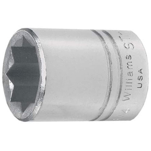 WILLIAMS ST-832 1/2  DR. STD SKT, 8-PT, 1               