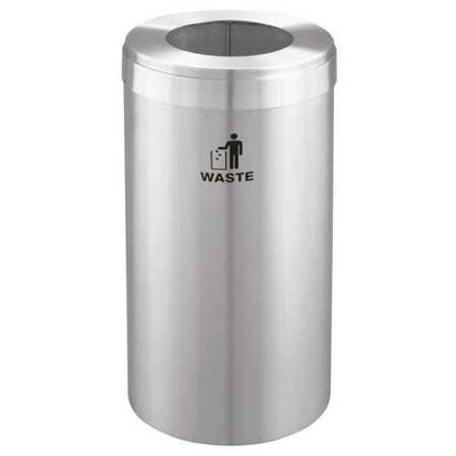 GLARO INC. W-1542SA-SA-W GLARO RECYCLEPRO VALUE TRASH CAN, 23 GAL