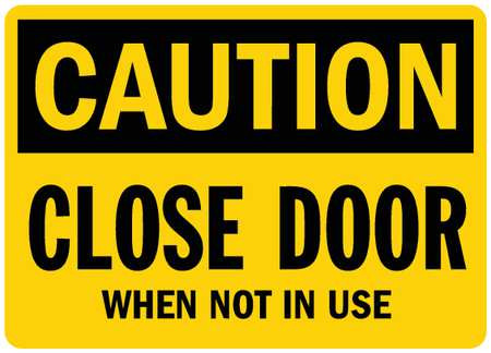 LYLE U4-1132-RD_10X7 SAFETY SIGN,7INX10IN,REFLECTIVE SHEETING