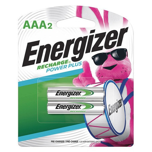 ENERGIZER NH12BP-2 RECHARG NIMH AAA BATTERY 2PK  