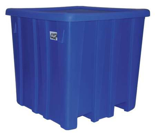 SHIP SHAPE P333-ROY H6443 BULK CONTAINER 800 LB. ROYAL BLUE
