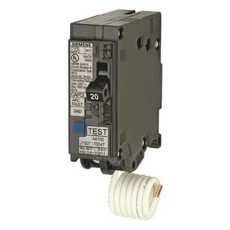 SIEMENS QA120AFC CIRC BRKR ARC FAULT COMBO 20A
