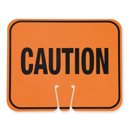 CORTINA 03-550-C TRAFFIC CONE SIGN ORANGE/BLACK CAUTION