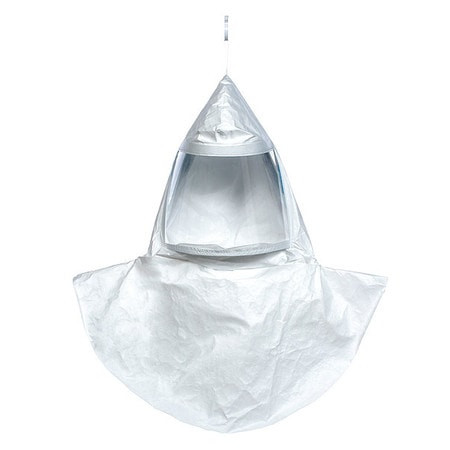 MSA SAFETY WORKS 10095744 HOOD UNIVERSAL MASK SIZE WHITE PK20