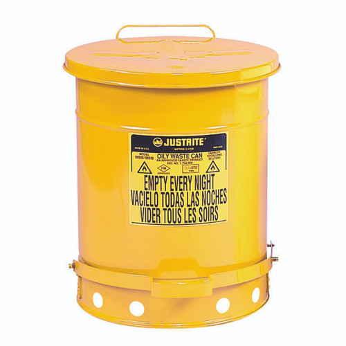 JUSTRITE MFG COMPANY 09501 14 GAL OWC YELLOW
