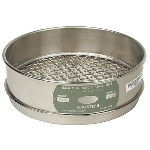 ADVANTECH MANUFACTURING INC. 1.00"SS8F G2244 SIEVE 1.00  S/S 8 IN FULL HT