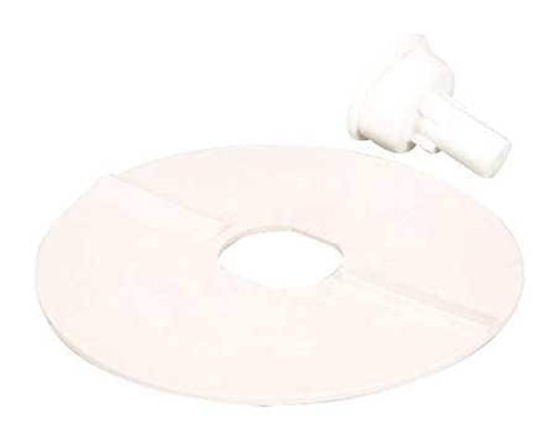 ROBOT COUPE 102019 DISCHARGE PLATE ASSEMBLY