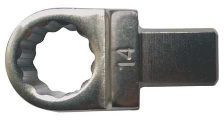 WESTWARD 19ZC82 TORQUE WRENCH HEAD BOX END 14MM