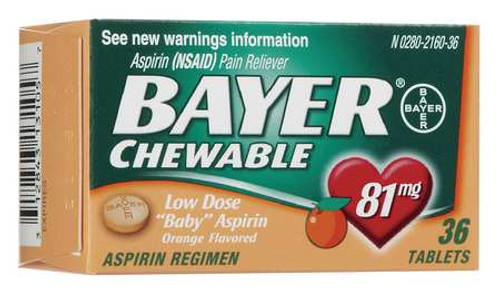 BAYER 20-132 BAYER PAIN RELIEF CHEWABLE TABLET 81MG BAYER 20-132 BAYER PAIN RELIEF CHEWABLE TABLET 81MG