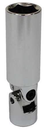 WESTWARD 20HW60 SPARK PLUG SOCKET 3/8 IN DR. 13/16 IN.