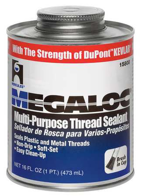 HERCULES 15808 THREAD SEALANT 16 FL. OZ. WHITE