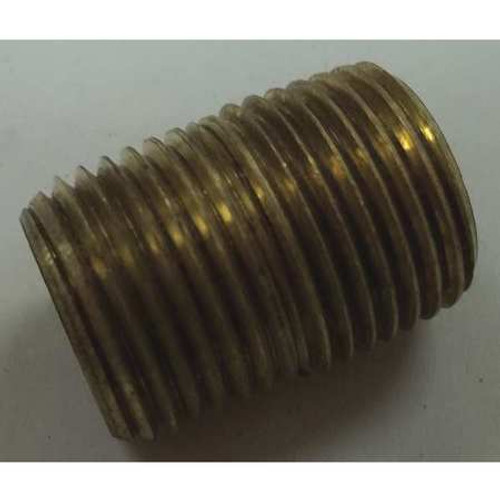 MI-T-M CORPORATION 23-0019 BRASS NIPPLE 1/2 IN CLOSE