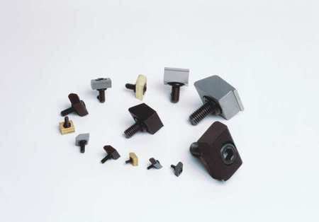 MITEE-BITE PRODUCTS INC 26015 CLAMPS 4-40 3/8IN BRASS BUNT EDGE PK8