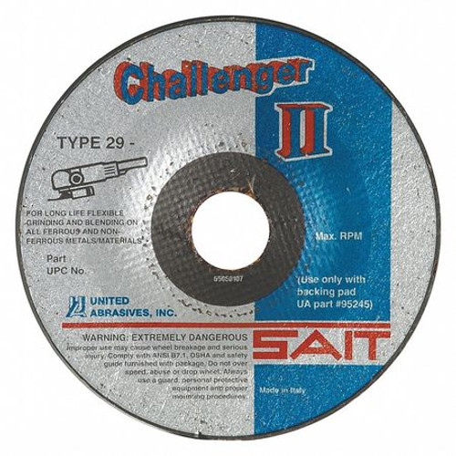 UNITED ABRASIVES-SAIT 27511 DEPRESSED CENTER WHEEL T29 7 IN. 36 GRIT UNITED ABRASIVES-SAIT 27511 DEPRESSED CENTER WHEEL T29 7 IN. 36 GRIT