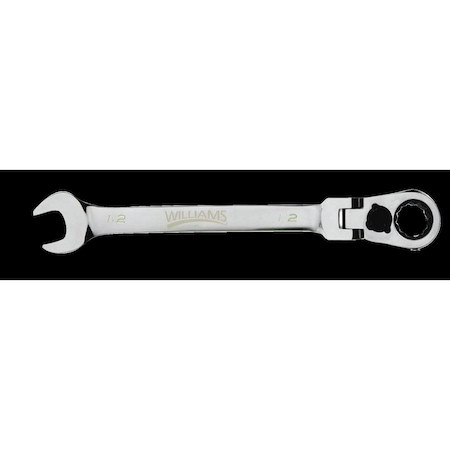 WILLIAMS 1212RCF 3/8" FLEX-HEAD RAT COMBO WR             