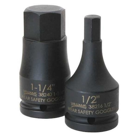WILLIAMS 38218 3/4DR IMPACT HEX SOCKET 9/16            
