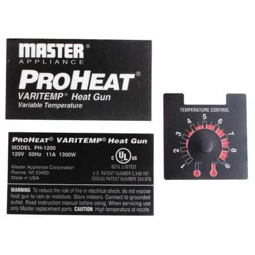 MASTER APPLIANCE 35038 LABEL 120V PK3 MASTER APPLIANCE 35038 LABEL 120V PK3