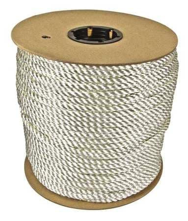 ORION ROPEWORKS 430080-WHT-00600-05320 ROPE NYLON 1/4IN DIA 600 FT.