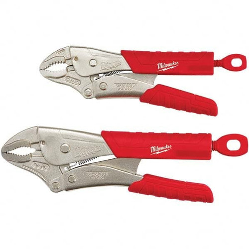 MILWAUKEE ELECTRIC TOOLS 48-22-3402 2 PC. 7" & 10" TORQUE LOCK™ CURVED JAW L