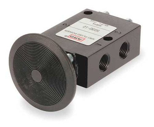 ARO 5030-12 MANUAL AIR CONTROL VALVE 3-WAY 1/8IN NPT