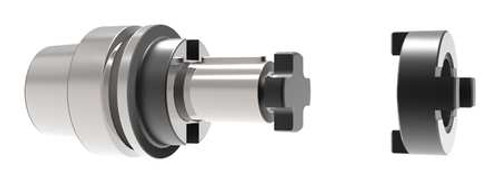 KELCH 489.0003.363 END MILL ARBOR 489.0003.363 4.370 IN L